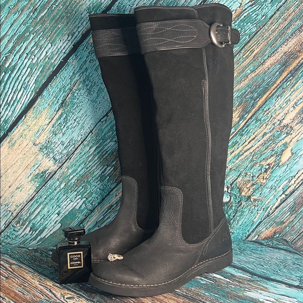 * Timberland Earthkeepers Tall Suede Leather Riding Boots